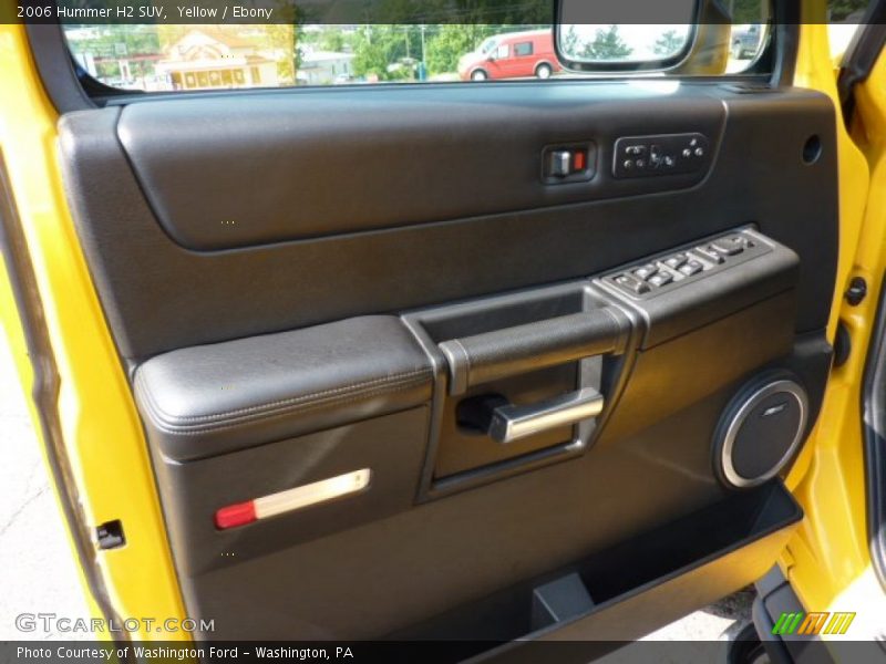 Yellow / Ebony 2006 Hummer H2 SUV