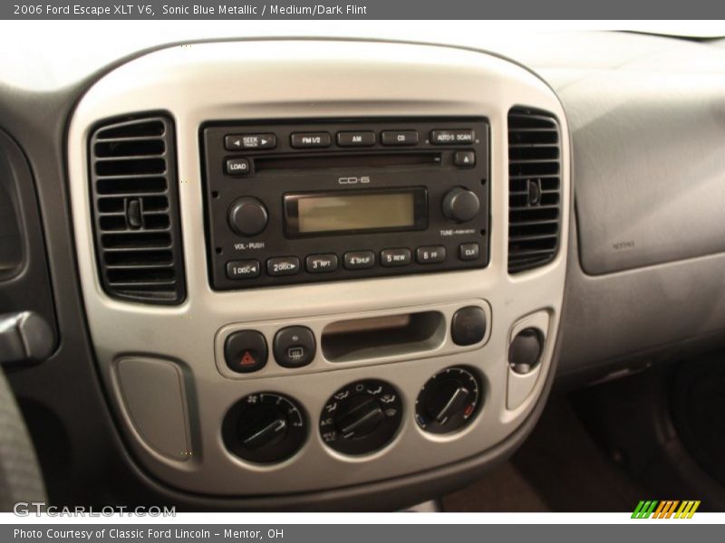 Sonic Blue Metallic / Medium/Dark Flint 2006 Ford Escape XLT V6