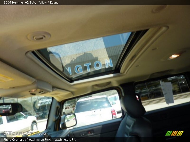 Yellow / Ebony 2006 Hummer H2 SUV