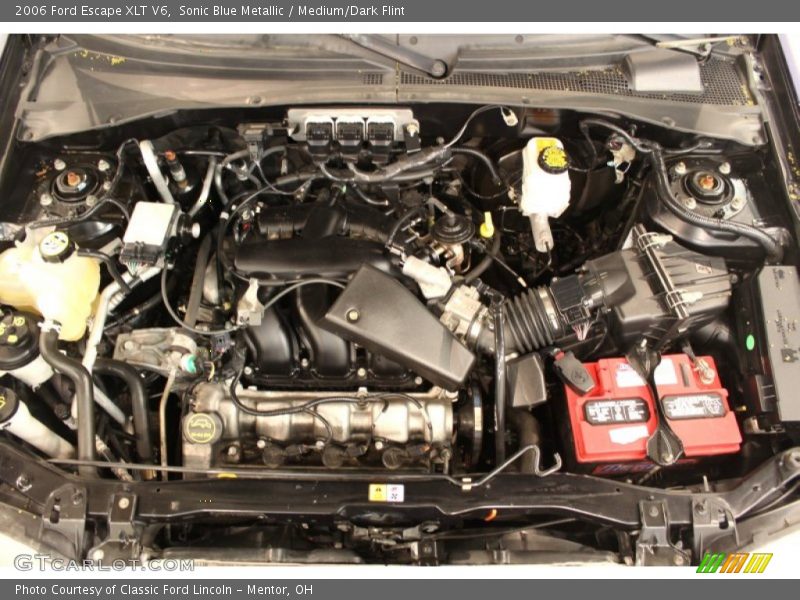 Sonic Blue Metallic / Medium/Dark Flint 2006 Ford Escape XLT V6