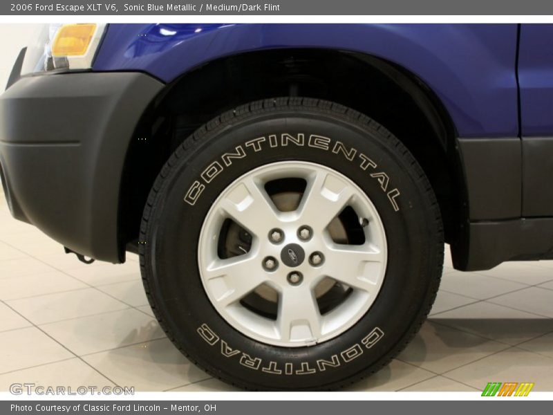 Sonic Blue Metallic / Medium/Dark Flint 2006 Ford Escape XLT V6