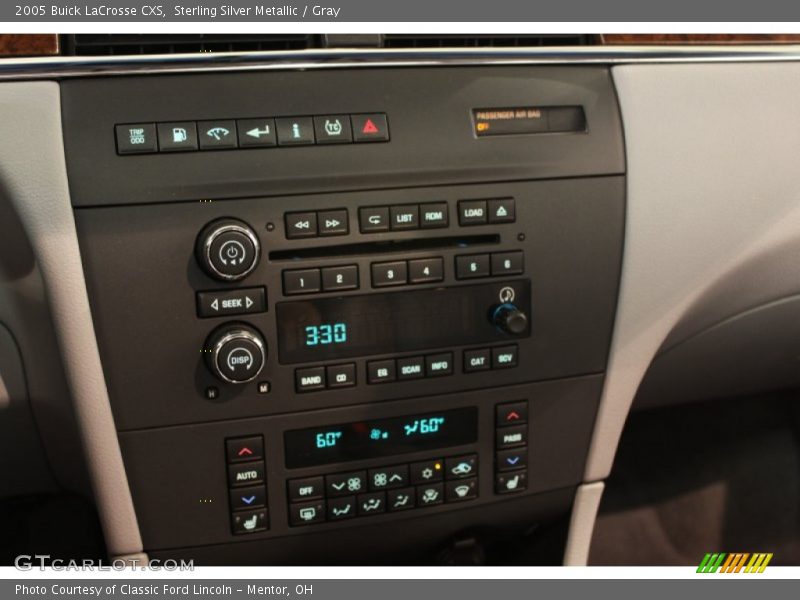 Controls of 2005 LaCrosse CXS