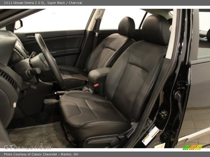 Super Black / Charcoal 2011 Nissan Sentra 2.0 SL