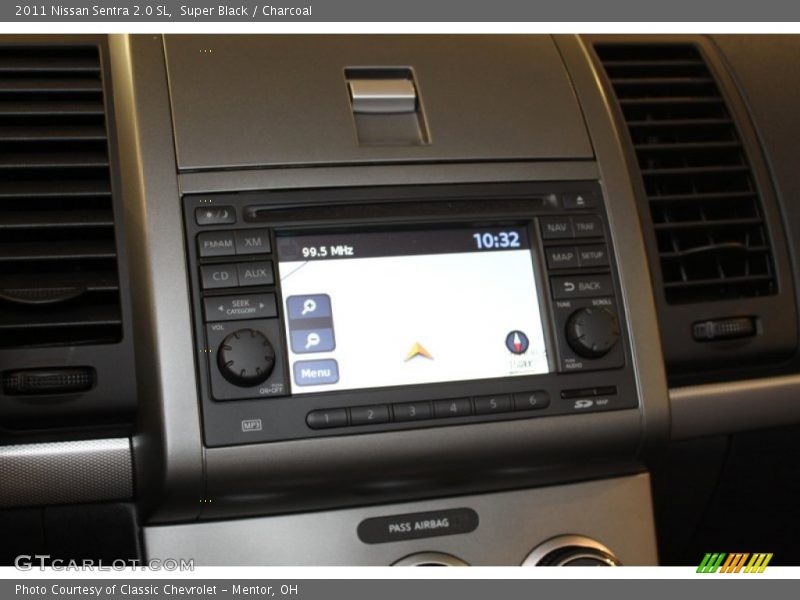 Super Black / Charcoal 2011 Nissan Sentra 2.0 SL