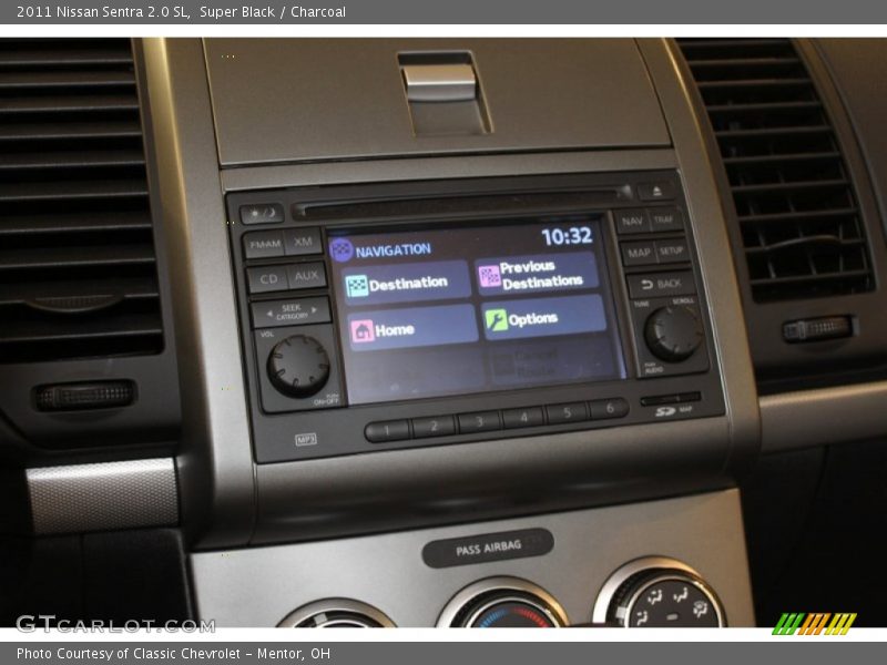 Super Black / Charcoal 2011 Nissan Sentra 2.0 SL