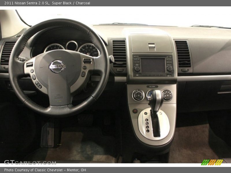 Super Black / Charcoal 2011 Nissan Sentra 2.0 SL