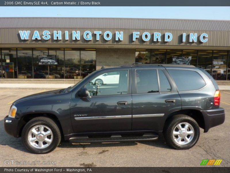 Carbon Metallic / Ebony Black 2006 GMC Envoy SLE 4x4
