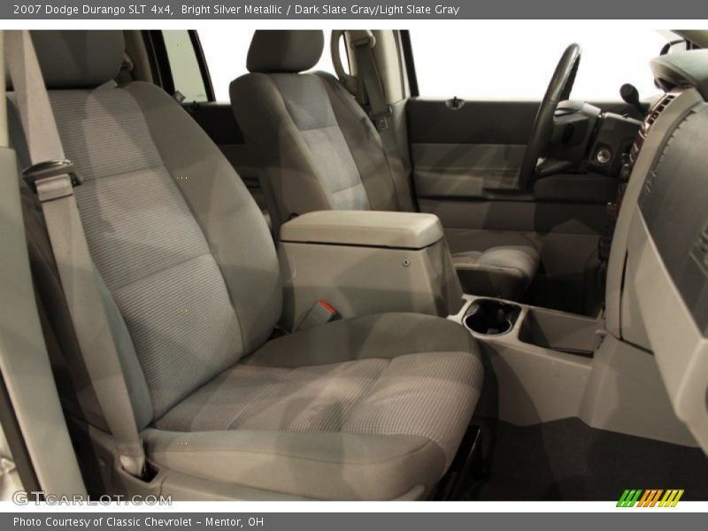 Bright Silver Metallic / Dark Slate Gray/Light Slate Gray 2007 Dodge Durango SLT 4x4