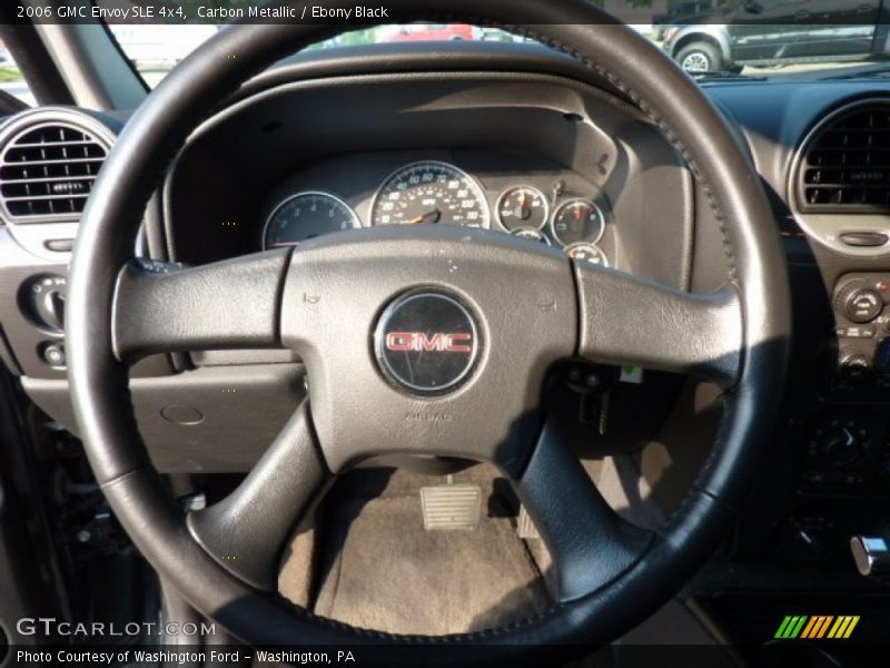 Carbon Metallic / Ebony Black 2006 GMC Envoy SLE 4x4