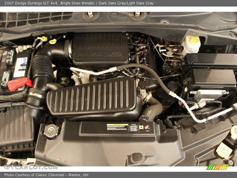  2007 Durango SLT 4x4 Engine - 4.7 Liter SOHC 16-Valve Flex-Fuel V8