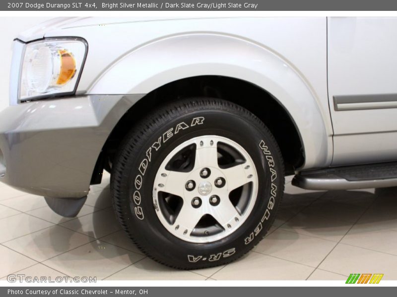 Bright Silver Metallic / Dark Slate Gray/Light Slate Gray 2007 Dodge Durango SLT 4x4
