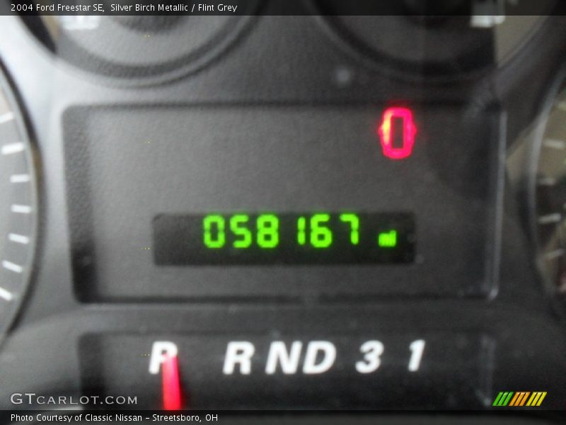 Silver Birch Metallic / Flint Grey 2004 Ford Freestar SE