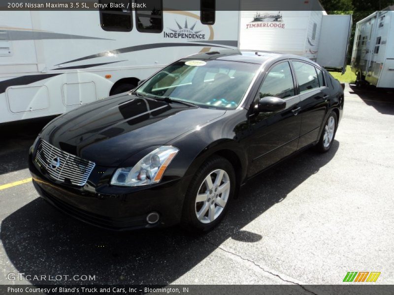 Onyx Black / Black 2006 Nissan Maxima 3.5 SL