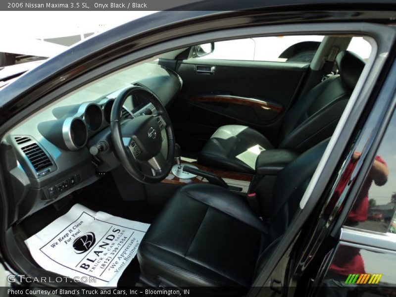 Onyx Black / Black 2006 Nissan Maxima 3.5 SL