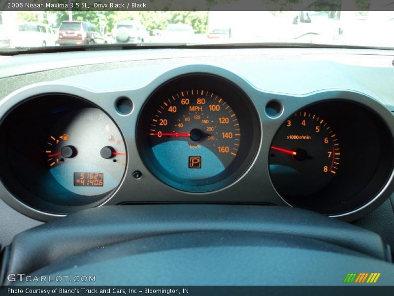 Onyx Black / Black 2006 Nissan Maxima 3.5 SL