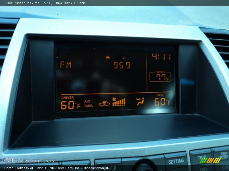 Onyx Black / Black 2006 Nissan Maxima 3.5 SL