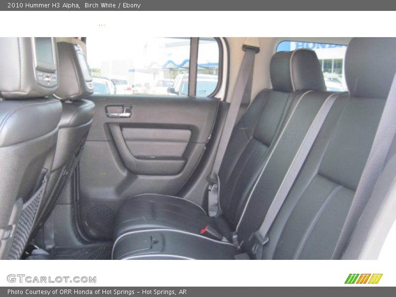 Birch White / Ebony 2010 Hummer H3 Alpha