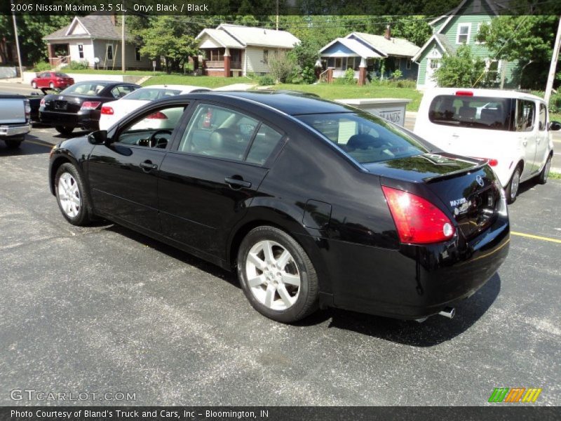 Onyx Black / Black 2006 Nissan Maxima 3.5 SL