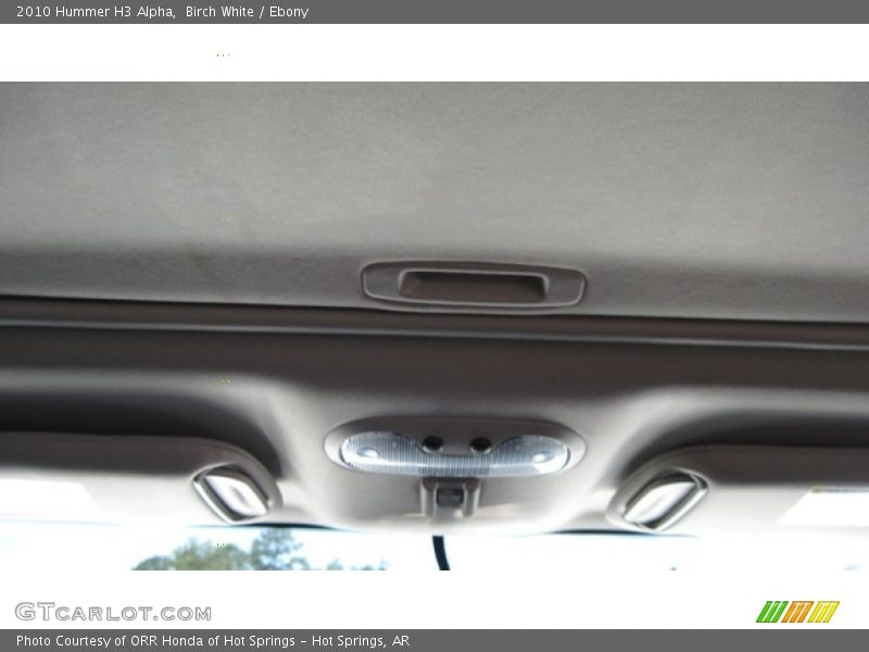 Birch White / Ebony 2010 Hummer H3 Alpha