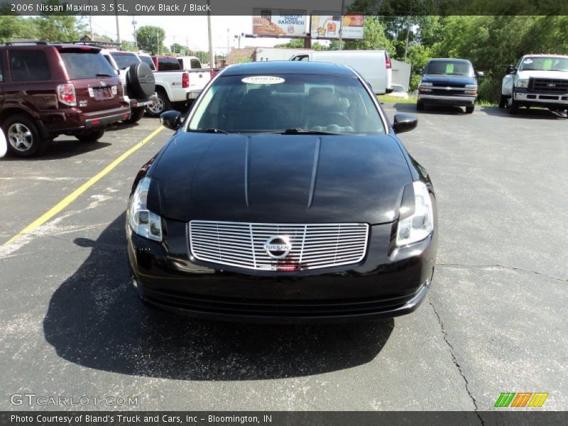 Onyx Black / Black 2006 Nissan Maxima 3.5 SL