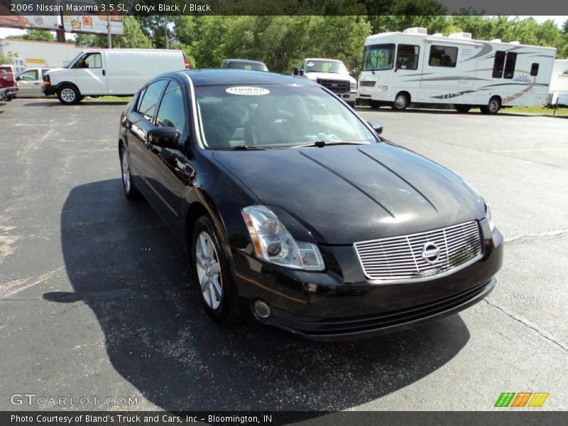 Onyx Black / Black 2006 Nissan Maxima 3.5 SL