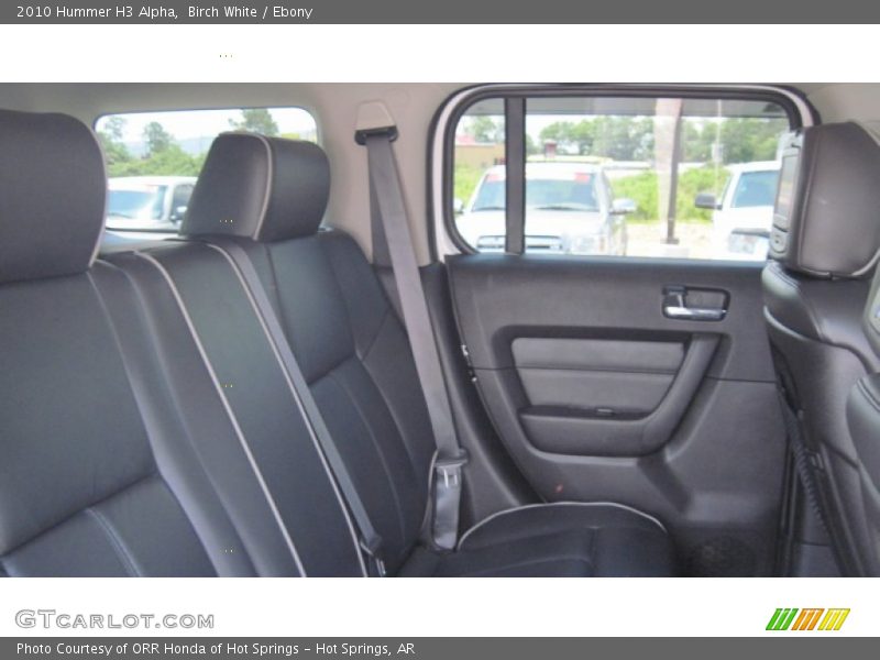 Birch White / Ebony 2010 Hummer H3 Alpha