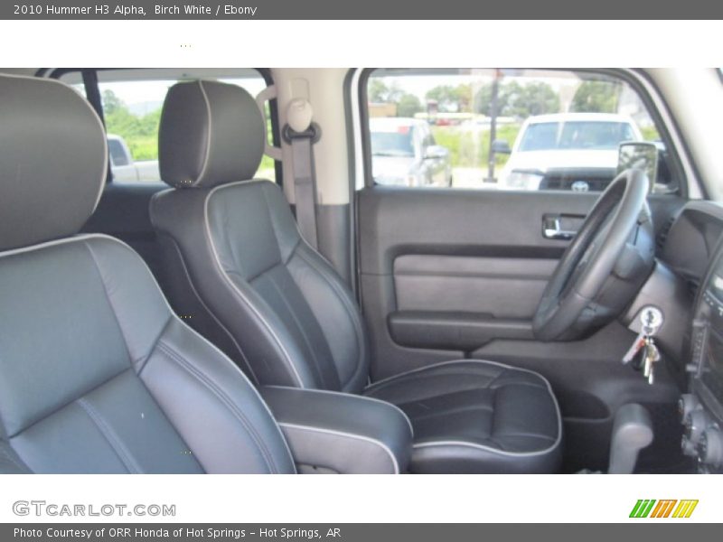 Birch White / Ebony 2010 Hummer H3 Alpha