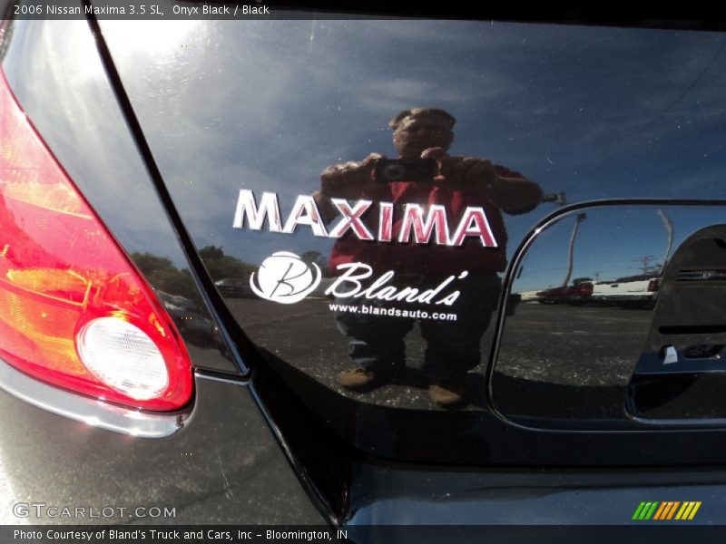 Onyx Black / Black 2006 Nissan Maxima 3.5 SL