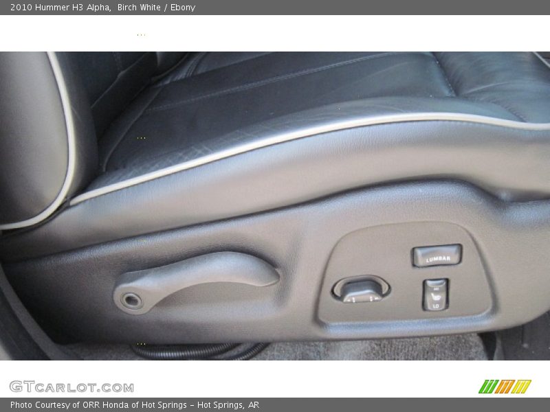 Birch White / Ebony 2010 Hummer H3 Alpha