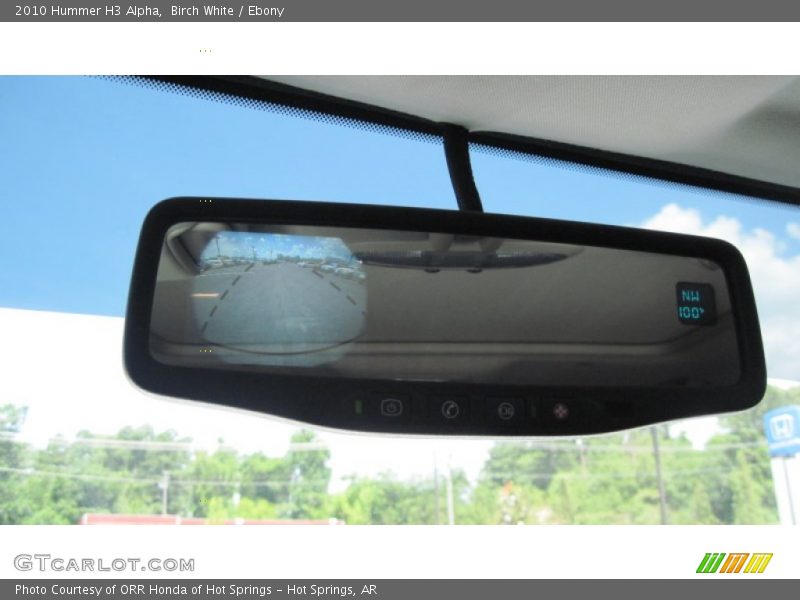Birch White / Ebony 2010 Hummer H3 Alpha