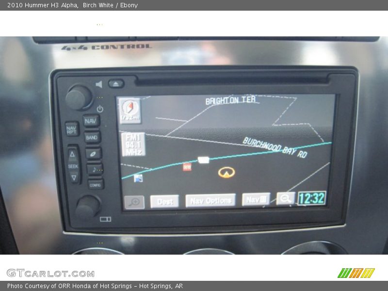 Birch White / Ebony 2010 Hummer H3 Alpha