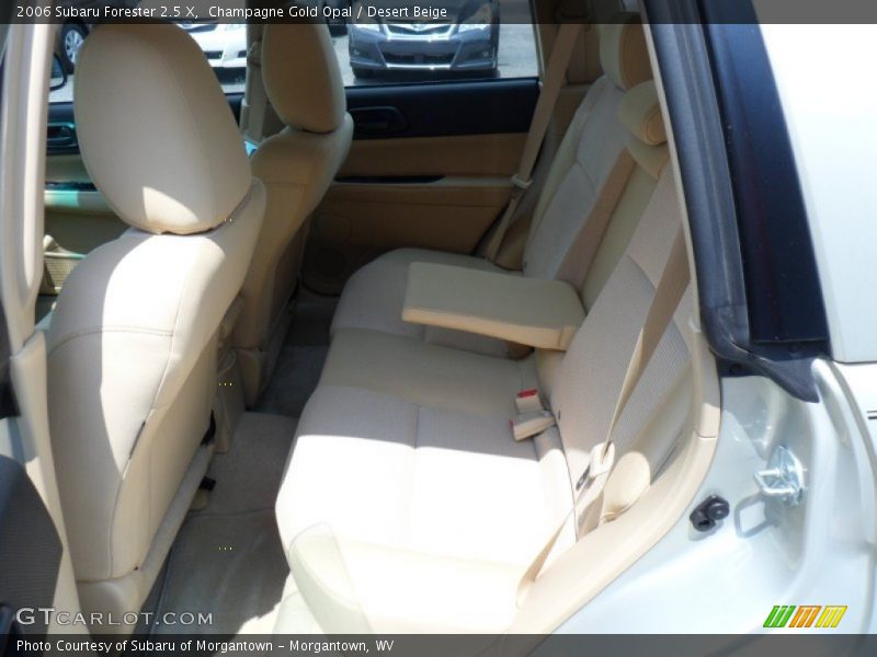 Champagne Gold Opal / Desert Beige 2006 Subaru Forester 2.5 X