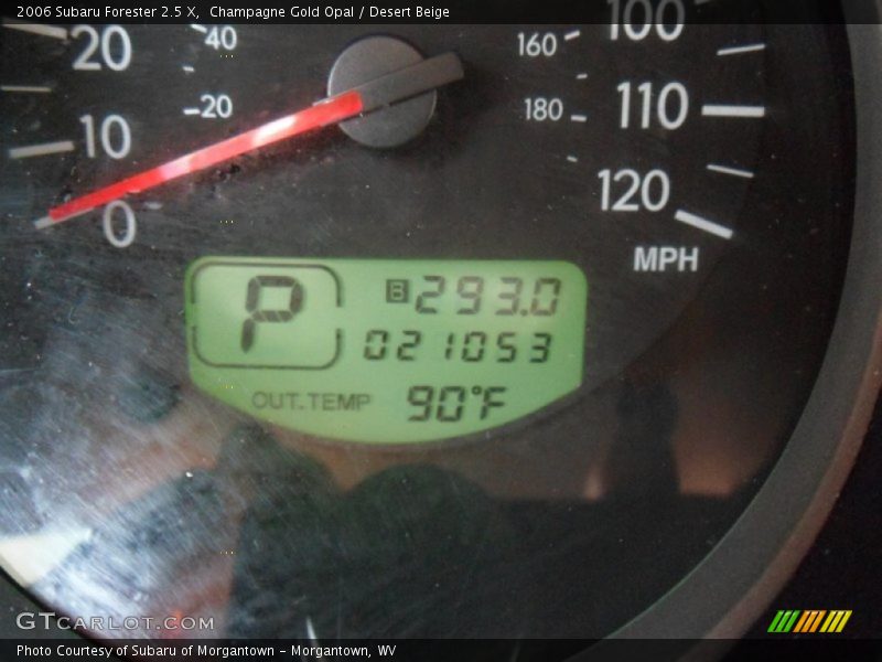 Champagne Gold Opal / Desert Beige 2006 Subaru Forester 2.5 X