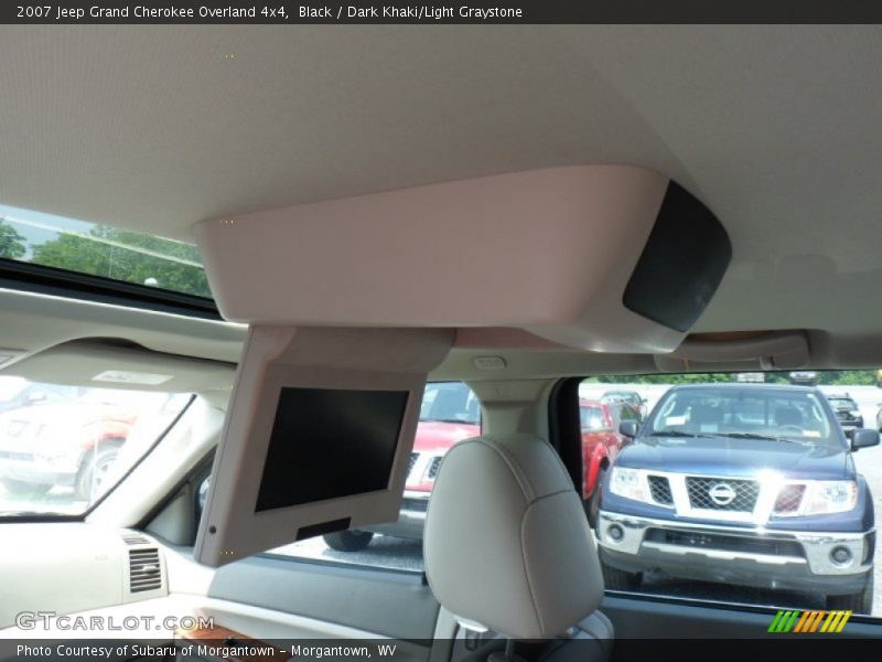 Black / Dark Khaki/Light Graystone 2007 Jeep Grand Cherokee Overland 4x4