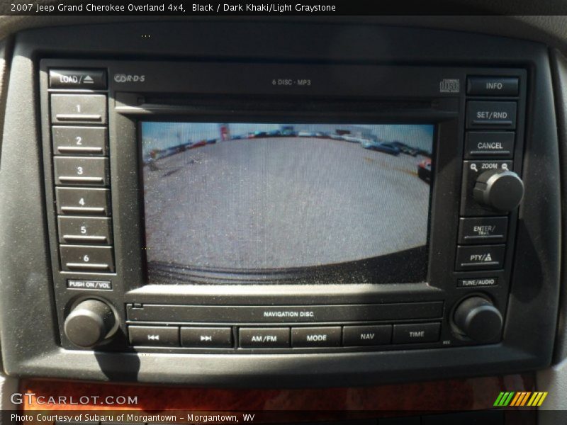 Black / Dark Khaki/Light Graystone 2007 Jeep Grand Cherokee Overland 4x4