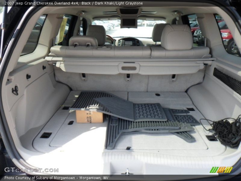 Black / Dark Khaki/Light Graystone 2007 Jeep Grand Cherokee Overland 4x4