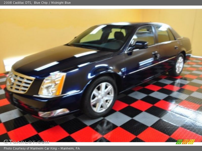 Blue Chip / Midnight Blue 2008 Cadillac DTS