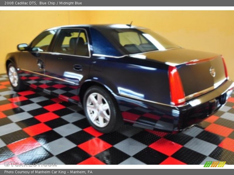 Blue Chip / Midnight Blue 2008 Cadillac DTS