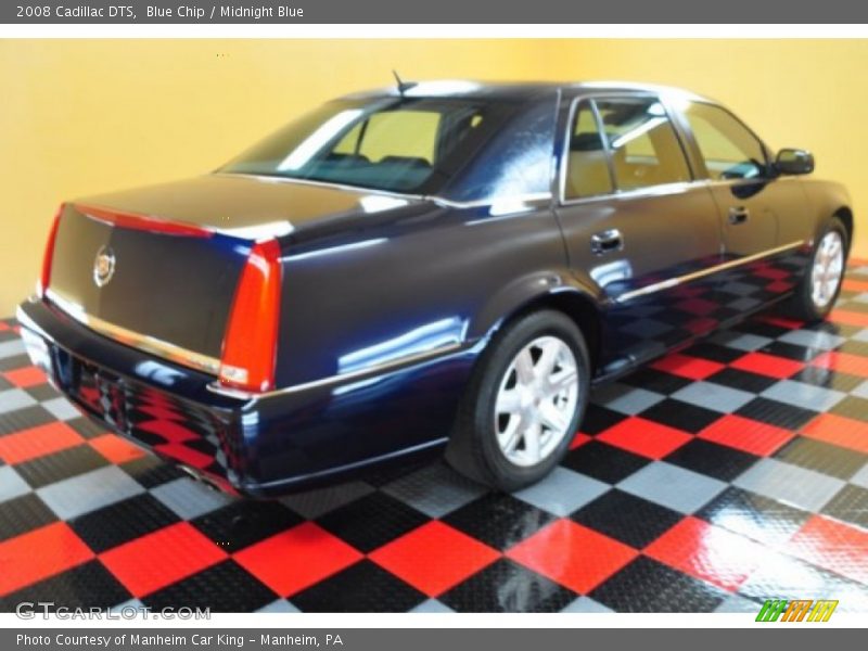 Blue Chip / Midnight Blue 2008 Cadillac DTS