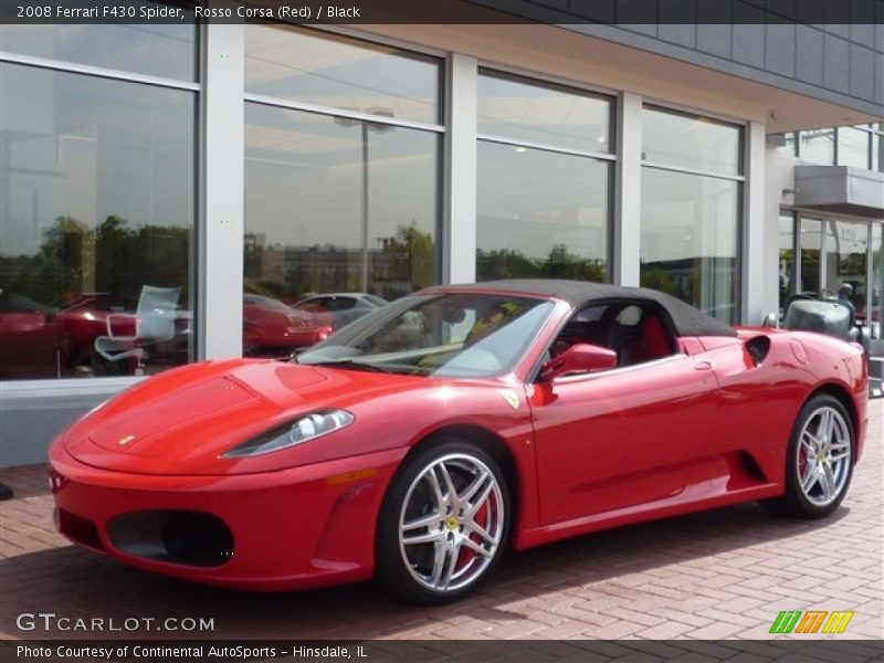 2008 F430 Spider Rosso Corsa (Red)