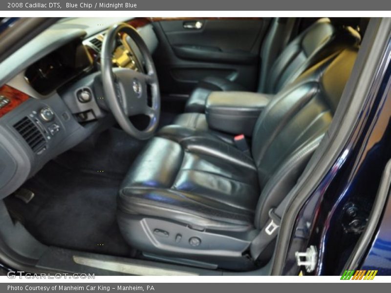 Blue Chip / Midnight Blue 2008 Cadillac DTS