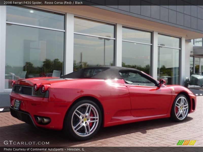 Rosso Corsa (Red) / Black 2008 Ferrari F430 Spider