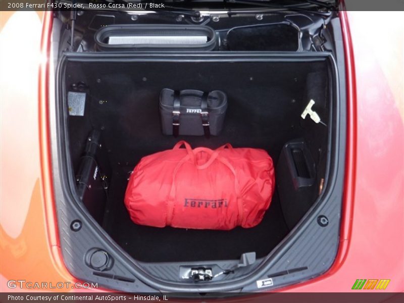  2008 F430 Spider Trunk