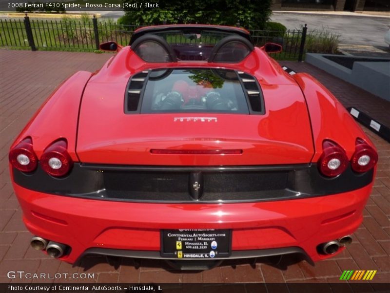 Rosso Corsa (Red) / Black 2008 Ferrari F430 Spider
