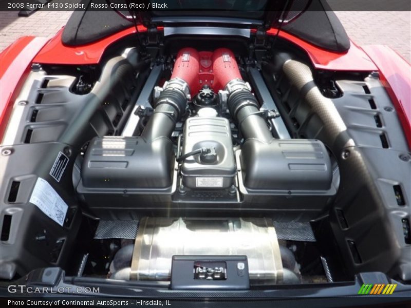  2008 F430 Spider Engine - 4.3 Liter DOHC 32-Valve VVT V8