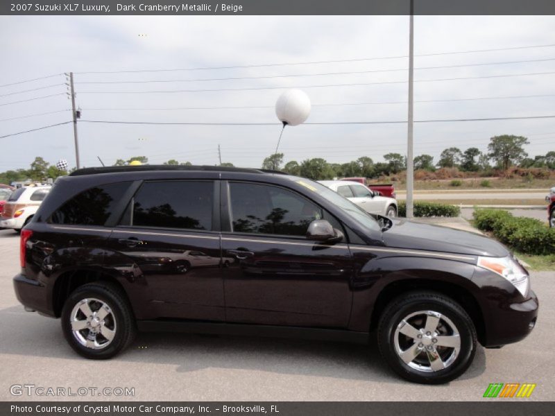 Dark Cranberry Metallic / Beige 2007 Suzuki XL7 Luxury