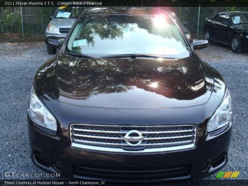 Crimson Black / Charcoal 2011 Nissan Maxima 3.5 S