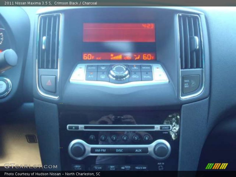 Crimson Black / Charcoal 2011 Nissan Maxima 3.5 S