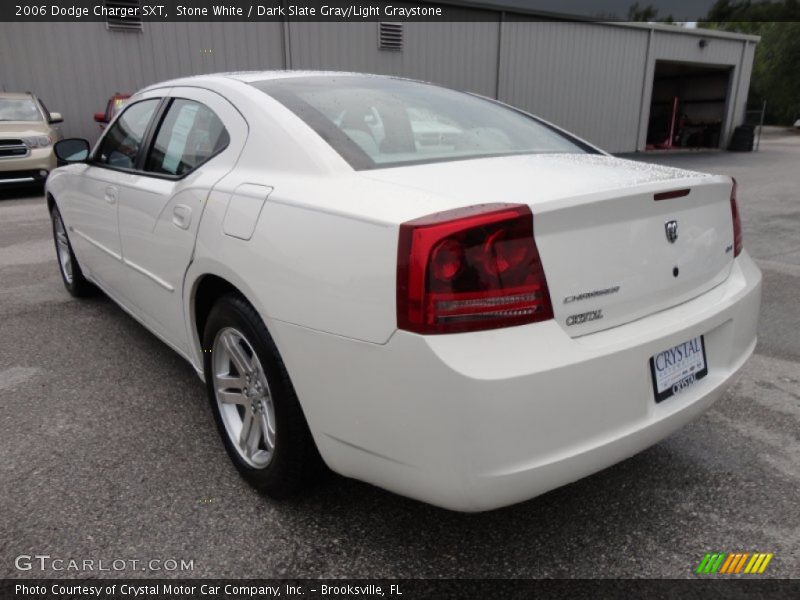 Stone White / Dark Slate Gray/Light Graystone 2006 Dodge Charger SXT