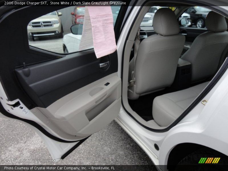 Stone White / Dark Slate Gray/Light Graystone 2006 Dodge Charger SXT
